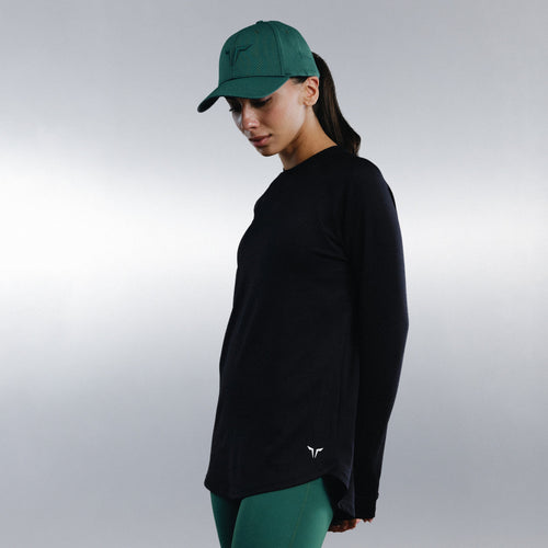 ACTDRY® Modesty Long Sleeves T-shirt - Black